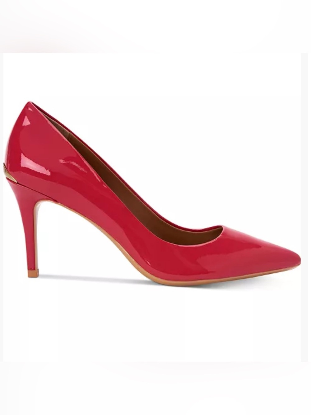 Calvin Klein Gayle Red Patent Leather Stiletto Pumps 9.5